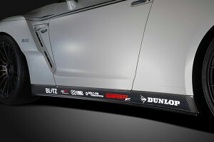 ubc/BLITZ GAXs[hRRZvg TChX|C[ h FRP 60348 jbT GT-R R35 VR38DETT 2016N07` Side spoiler