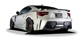 ブリッツ/BLITZ エアロスピードRコンセプト リアバンパースポイラー 未塗装 スバル BRZ ZC6 FA20 2012年03月〜 Rear bumper spoiler