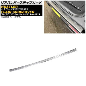 Aop[XebvK[h }c_ tANXI[o[ MS52S/MS92S 2020N02` Vo[ XeX wACdグ Rear bumper step guard