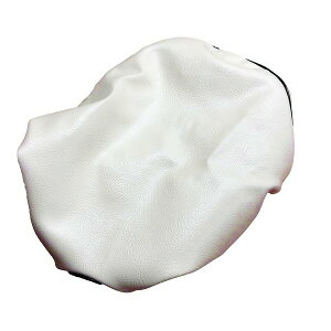 アルバ/ALBA 国産シートカバー 白カバー・黒パイピング 被せるタイプ HCR1031-C20P10 ホンダ トゥデイ AF61 50cc 2輪 Domestic seat cover