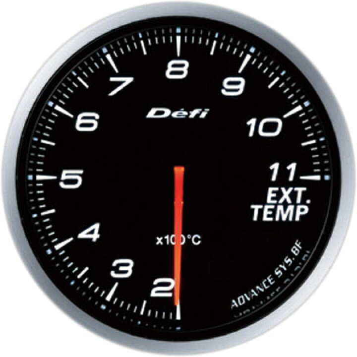 デフィ Defi-Link Meter ADVANCE BF 排気温度計 φ60 照明色：ホワイト DF10601 Exhaust  thermometer オートパーツエージェンシー