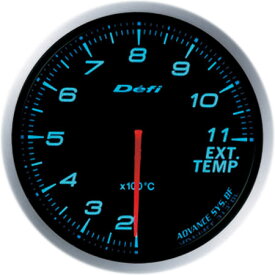 デフィ Defi-Link Meter ADVANCE BF 排気温度計 φ60 照明色：ブルー DF10603 Exhaust thermometer