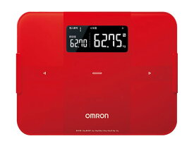 オムロン/OMRON カラダスキャン 体重体組成計 レッド HBF-255T-R Body composition meter