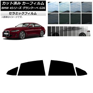 �J�[�t�B���� BMW 4�V���[�Y �O�����N�[�y G26 2021�N�` ���A�h�A�Z�b�g IR UV �f�M �I�ׂ�13�t�B�����J���[ AP-WFIR0258-RD Car film