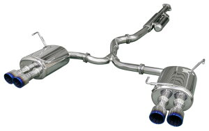 HKS Super Turbo Muffler }t[ Xo CvbT WRX STI GVB EJ20(^[{) 2010N07`2014N08 31029-AF014 Scarf