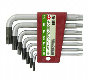 SSPOWER 7pcs�X�^�[�w�b�N�X�l�W�p�����` THR-07 Star Hex Screw Renken