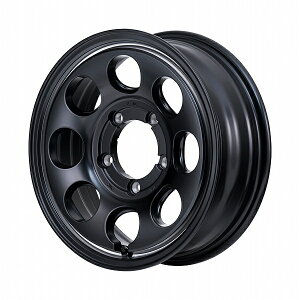 MID GARCIA Palm8 ホイール セミグロスブラック/ヴァーレイポリッシュ 16インチ×7.0J+40 5H114 国産車 入数:1台分(4本) wheel