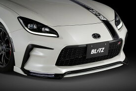 ブリッツ/BLITZ エアロスピードRコンセプト フロントリップスポイラー LED無 60428 トヨタ GR86 ZN8 FA24 2021年10月〜