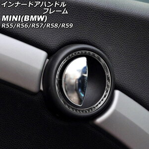Ci[hAnht[ MINI(BMW) R55/R56/R57/R58/R59 2007N`2014N ubNJ[{ J[{t@Co[ F1Zbg(2) AP-IT2994-BKC Innavual handle frame