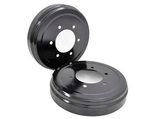 マーズ/mars アルミニウム ブレーキ ドラムカバー リア ダイハツ ハイゼットカーゴ ブラック(アルマイト加工)