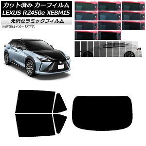 カーフィルム レクサス RZ450e XEBM15 2023年03月〜 リアセット(1枚型) IR UV 断熱 選べる13フィルムカラー AP-WFIR0407-RDR1 Car film