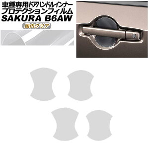 �v���e�N�V�����t�B���� �h�A�n���h���C���i�[ ���Y �T�N�� B6AW 2022�N05���` �����N���A �����F1�Z�b�g(4��) AP-PF0020-CL02 Protection film door handle inner