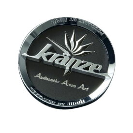 KRANZE センターキャップ ブラック 19-22インチ用 Authentic Axes Artロゴ 52733 Center cap