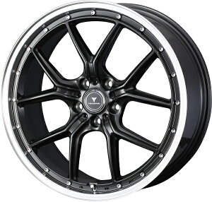 NOVARIS ASSET S1 zC[ GUN-META/RIM POLISH 18C`×7.5J {38 5H114.3 F1䕪(4{) 41341 wheel