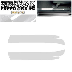 �v���e�N�V�����t�B���� �T�C�h�h�A�X�e�b�v �z���_ �t���[�h GB5,GB6/GB7,GB8 ��� 2019�N10���` �����N���A �����F1�Z�b�g(2��) AP-PF0034-CL02 Protection film side door step