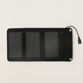 HIRO 3パネルソーラー充電器 HDL-3PS01-BK panel solar charger