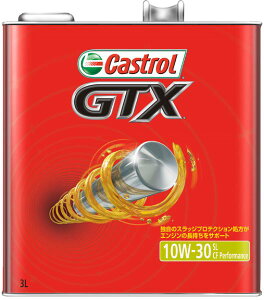 JXg[(Castrol) GTX GWIC 3L 10W-30 z F1 engine oil