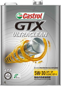JXg[(Castrol) GTX EgN[ GWIC 4L 5W-30  F1 engine oil