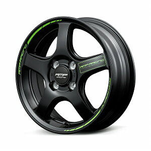 MID RMPレーシング R50 TypeS ホイール セミグロスブラック 15インチ×5.0J+45 4H100 入数:1台分(4本) wheel