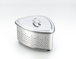 RۃXeXWtOpR[i[ (0388022) Triangular corner with antibacterial stainless steel lid