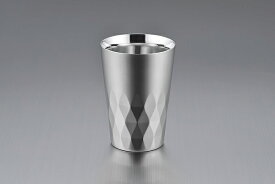 18-8ステンレス二重構造 タンブラー アーガイル柄 S AG-0075 stainless steel double wall tumbler