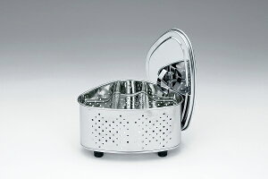 RۃXeXWt~jOpR[i[ (0388045) Mini triangular corner with antibacterial stainless steel lid