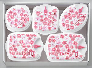 �p�[�\���Y�t���[���� �d�q�����W�e�� 5pcs FL-204(0102156) microwave container