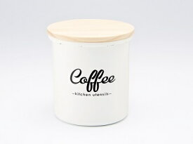 Lilly White ホーローキャ二スター「Coffee」 LW-213(0773213) Enamel canister
