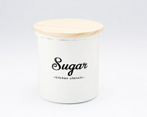Lilly White �z�[���[�L����X�^�[�uSuger�v LW-215(0773215) Enamel canister