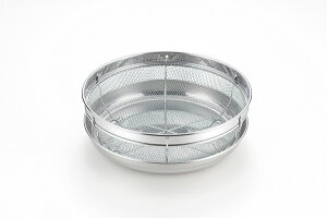 �N�H�h�錾 ��U�����g���[�Z�b�g �~�j 19cm ���� OS-11B(0167011) Shallow colander tray set mini