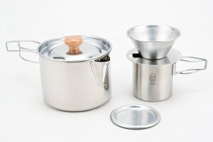 c[OPgNbJ[hbp[Zbg [pbVܕt PY-C007(0165129) Touring kettle cooker dripper set