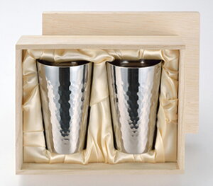 �`�^�� ��d�^���u���[ 240mL 2pc�Z�b�g TW-2(0015290) Titanium double tumbler