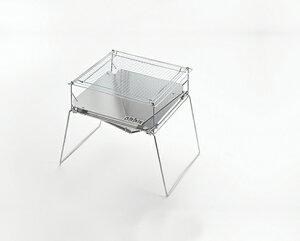O𐻃XeXΑ(OZbg) UC-207(0083002) Tsubamesanjo stainless steel bonfire stand grill set