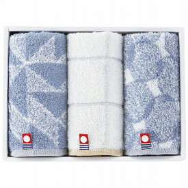 ミニタオル ブルー 3枚セット 22709-48015-307(2080-062) Mini towel