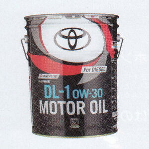 g^ fB[[GWIC 4L DL-1 0W-30 F1 08883-03205 Diesel engine oil