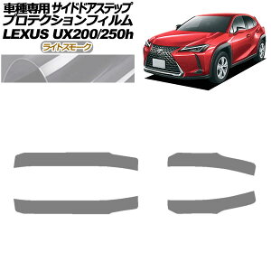 �v���e�N�V�����t�B���� �T�C�h�h�A�X�e�b�v ���N�T�X UX200/UX250h MZAA10/MZAH10,15 2018�N11���` ���C�g�X���[�N �����F1�Z�b�g(4��) AP-PF0162-LSM01 Protection film side door step