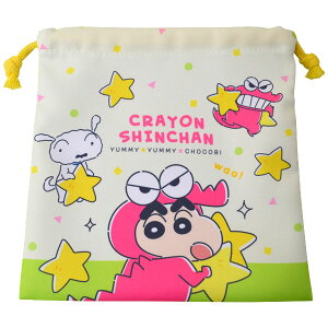 N񂿂 ς`Rr tbgВ jR ɂ҂I KS30275(WANIYAMA) Crayon Shin chan Ippai Chocobi Flat Drawstring Bag