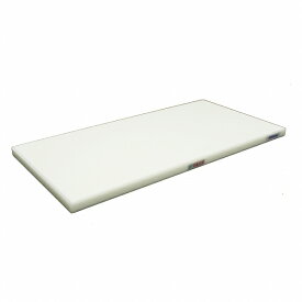 抗菌ポリエチレン・かるがるまな板 ホワイト 410×230×H20mm 標準 AMN41114 Antibacterial polyethylene Karugaru cutting board
