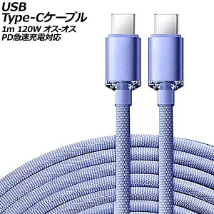 USB Type-CP[u p[v 1m 120W iC҂݃^Cv IX-IX PD}[dΉ AP-UJ0991-PU-1M cable