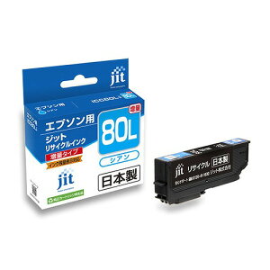 JIT �C���N�J�[�g���b�W �V�A�� ICC80L�Ή� JIT-E80CL(34478) ink cartridge