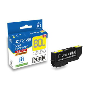 JIT �C���N�J�[�g���b�W �C�G���[ ICY80L�Ή� JIT-E80YL(34480) ink cartridge