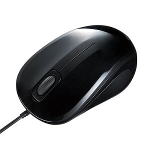 TTvC(Sanwa Supply) RہEÉLu[LED}EX ubN MA-YBSK315BK(49883) Antibacterial quiet wired blue mouse