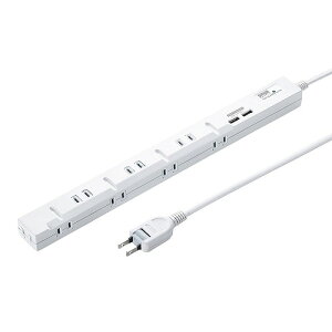 TTvC(Sanwa Supply) X^bvUSB[d@\t TAP-SLIM8U-2(50144) with charging function