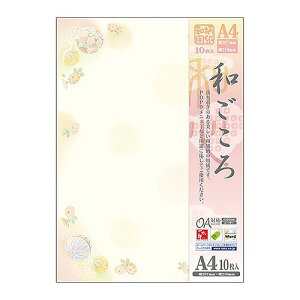 TTK(Sasagawa) ap a fVr A4 F5 4-1046(35927) Japanese pattern paper heart