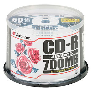 o[xC^(Verbatim) CD-R P-Cyanine f[^p SR80PP50(54320)