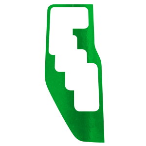 シフトゲートステッカー クローム調 トヨタ シエンタ/シエンタハイブリッド 170系 2015年07月〜 選べる20カラー AP-CRM3961