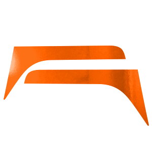 ���A�i���o�[�T�C�h�K�[�j�b�V���X�e�b�J�[ �g���^ �_�C�n�c �R�y�� GR�X�|�[�c LA400A LA400K �N���[���� �I�ׂ�20�J���[ AP-CRM4225 �����F1�Z�b�g(2��) Rear number side garnish sticker