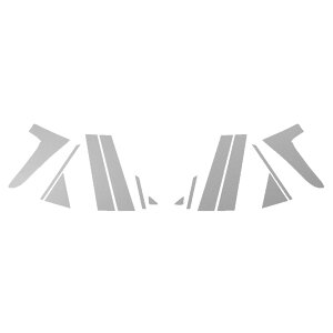 s[XebJ[ NTX NX250/NX350/NX350h/NX450h+ 20n 2021N11` }bg FO[v1 F1Zbg(14) AP-PF2CFMT0009 Pillar sticker