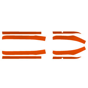 �T�C�h�h�A�X�e�b�v�X�e�b�J�[ �g���^ �����X KSP210 PA/PH10,15 2020�N02���` �}�b�g�N���[���� �I�ׂ�20�J���[ �����F1�Z�b�g(8��) AP-PF2MTCR0057 Side step sticker