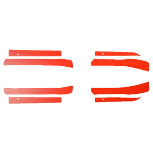 TChhAXebvXebJ[ g^ vEX ZVW50,51,55 O 2015N12`2018N11 }bg FO[v1 F1Zbg(8) AP-PF2CFMT0069 Side step sticker